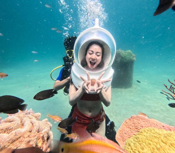 tour đi bộ dưới biển Vĩnh Hy - Seawalker Vinh Hy
