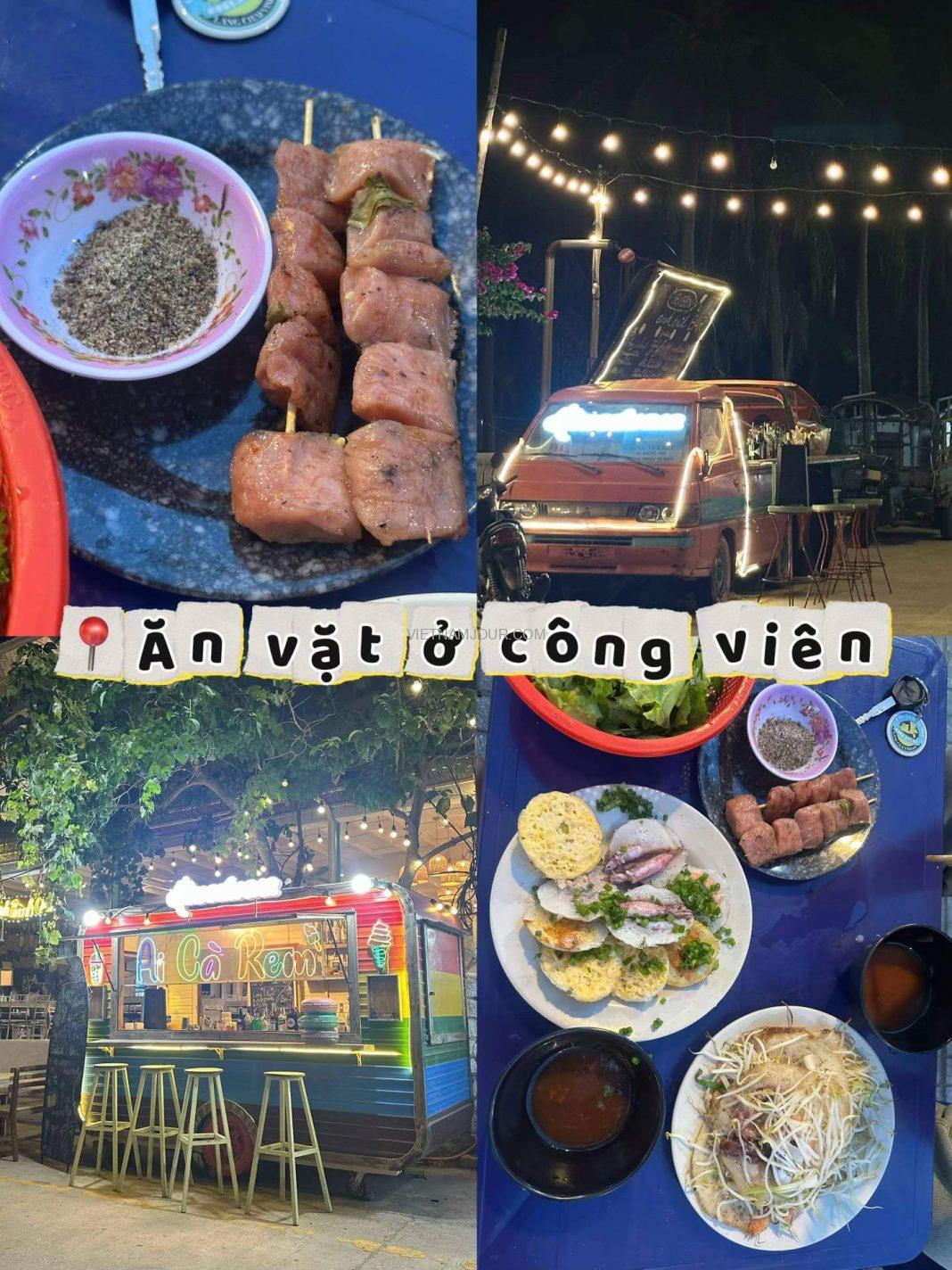 chợ đêm Vĩnh Hy ăn vặt ở công viên chợ đêm Vĩnh Hy ăn vặt ở công viên