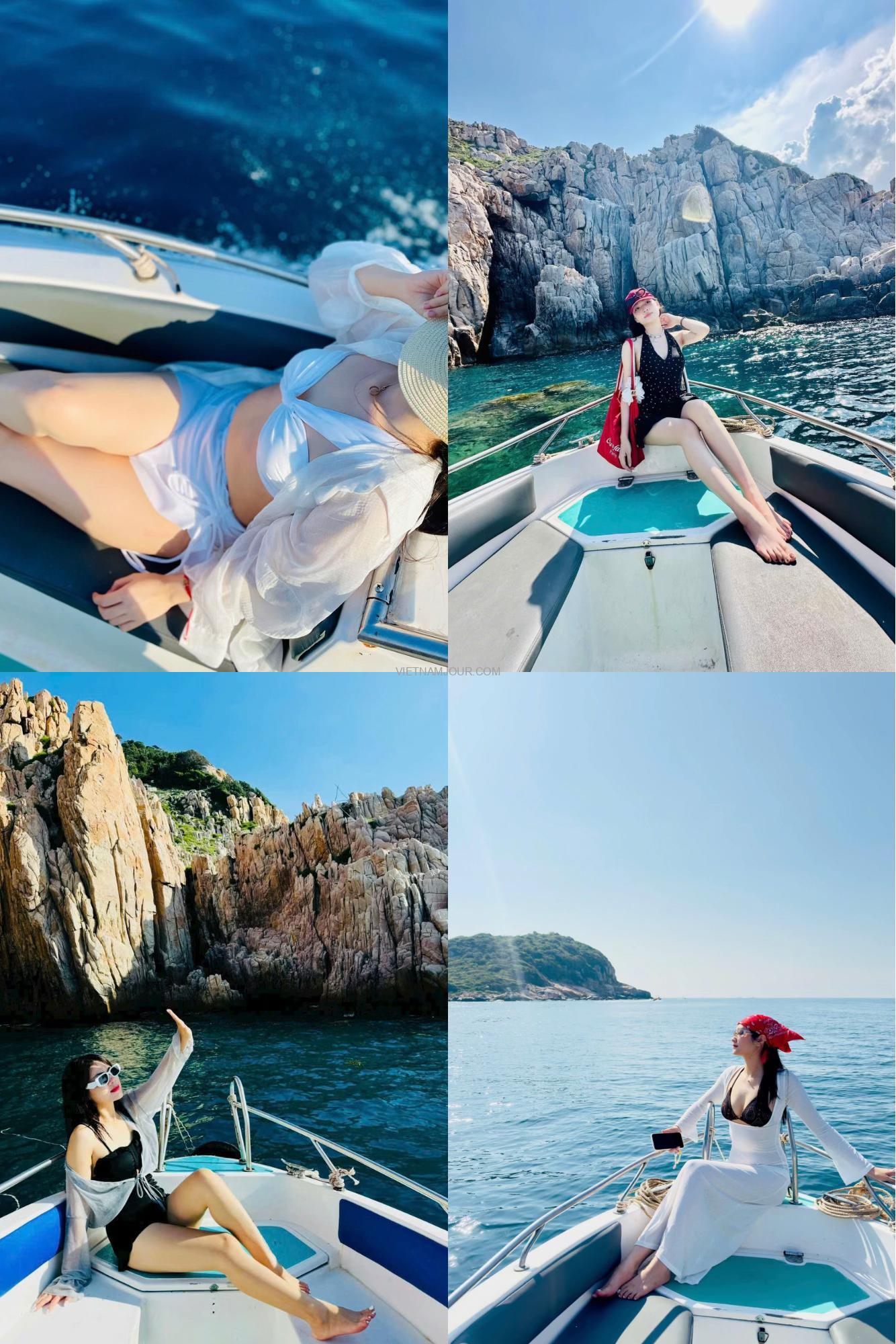 kinh nghiệm đặt tour cano Vĩnh Hy tắm lặn, chụp hình tẹt ga kinh nghiệm đặt tour cano Vĩnh Hy tắm lặn, chụp hình tẹt ga